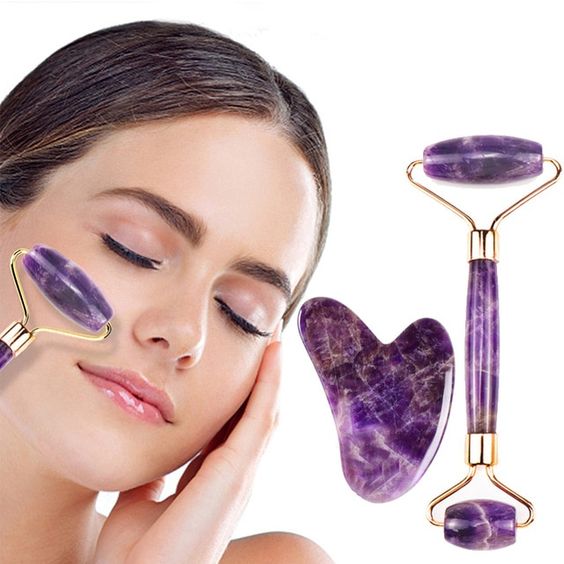 BỘ THANH LĂN MẮT XA THẠCH ANH TÍM