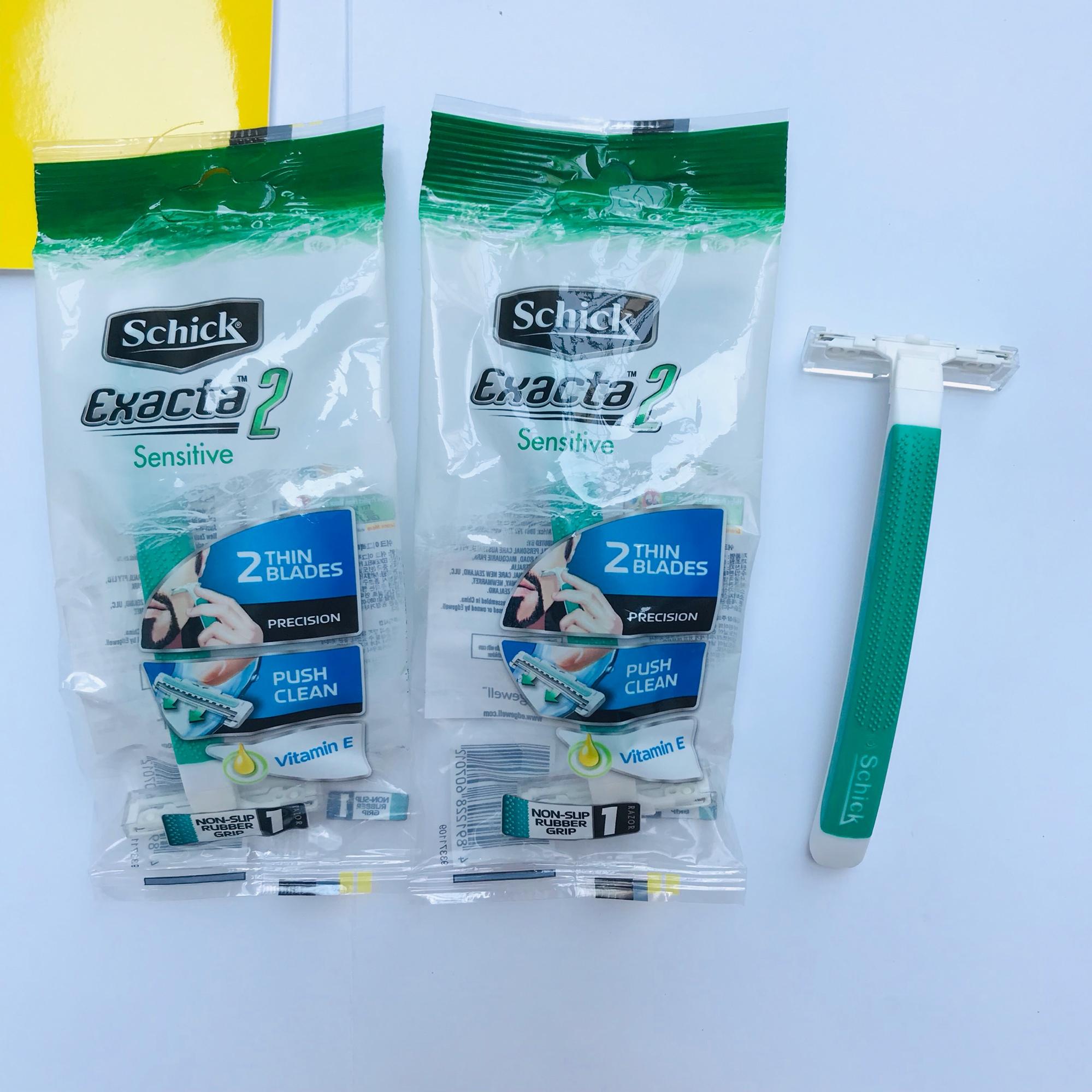 COMBO 10 DAO CẠO DÙNG MỘT LẦN SCHICK EXACTA 2