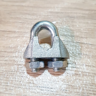 Bộ 4 Ốc Chữ U Siết Cáp Cỡ 4mm-5mm
