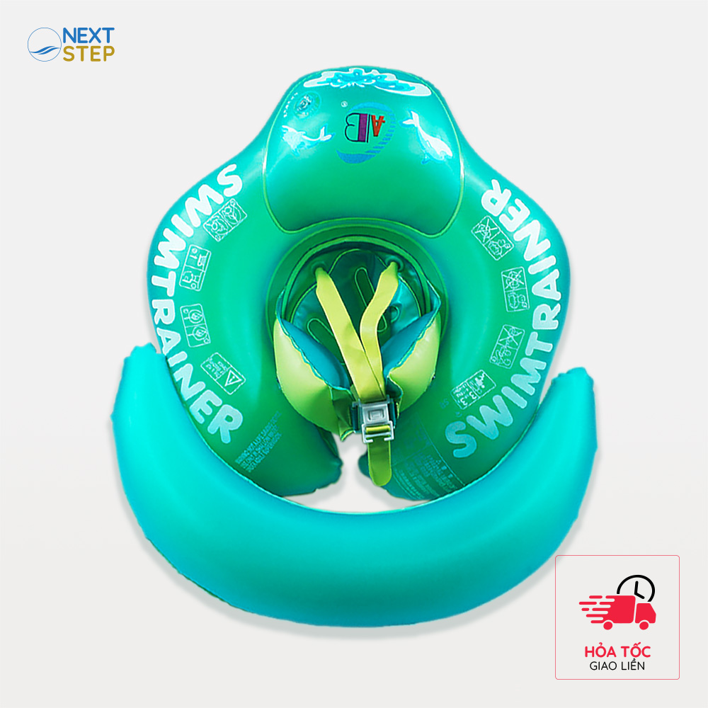 Phao bơi chống lật cho bé hiệu ABC chất liệu PVC thân thiện và an toàn hơn cho bé