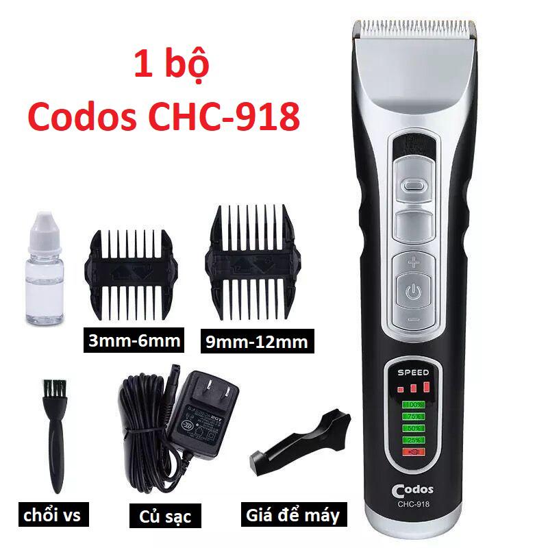 Tông đơ cắt tóc Codos 918 hiện thị phần trăm pin