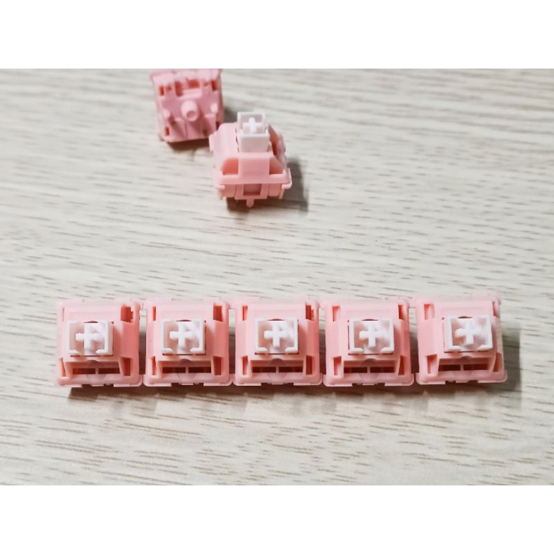Công tắc bàn phím cơ Jelly Strawberry V3 switch