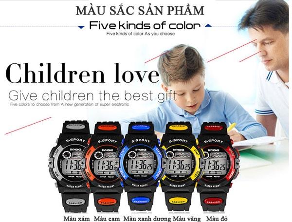 Đồng hồ trẻ em Synoke 99269 (Đỏ)