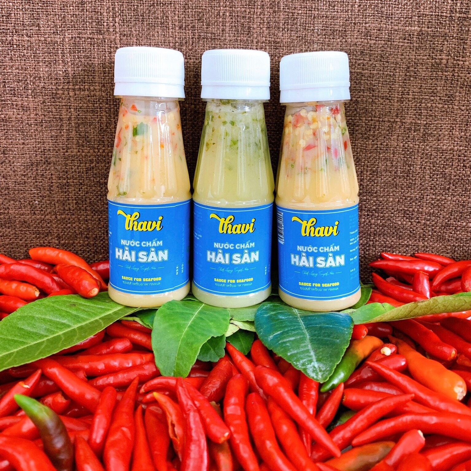 Combo 3chai Nước chấm Hải sản Thavi 100gr