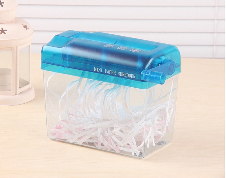 Máy hủy giấy mini cầm tay