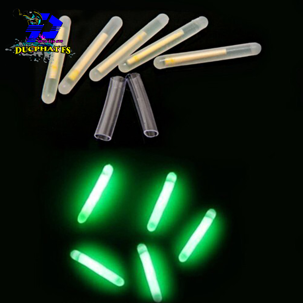 Phao đèn bẻ câu đêm (2 bịch 10 cái) 2 size lớn, nhỏ !