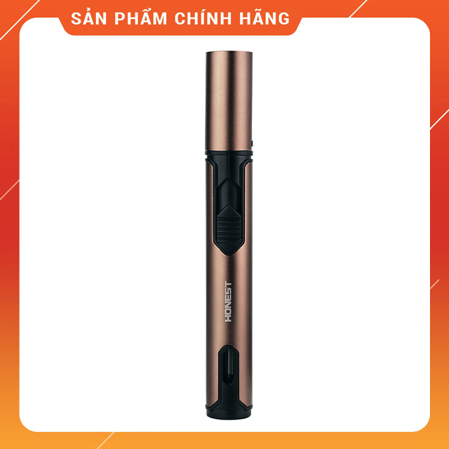 Vỏ Hộp Quẹt Bật Lửa Khò Mỏ Hàn 1 Tia Honest BCZ-753 Thiết Kế Nhỏ Gọn - Sang Trọng (KHÔNG XĂNG KHÔNG GAS)