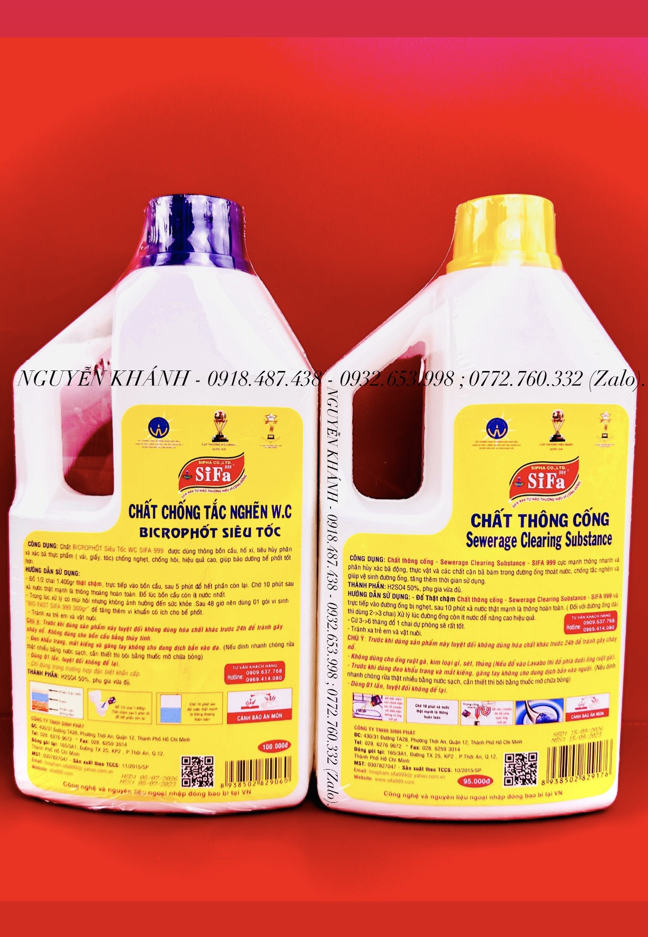 Sifa chất thông cầu , cống( siêu tốc) 1400gram