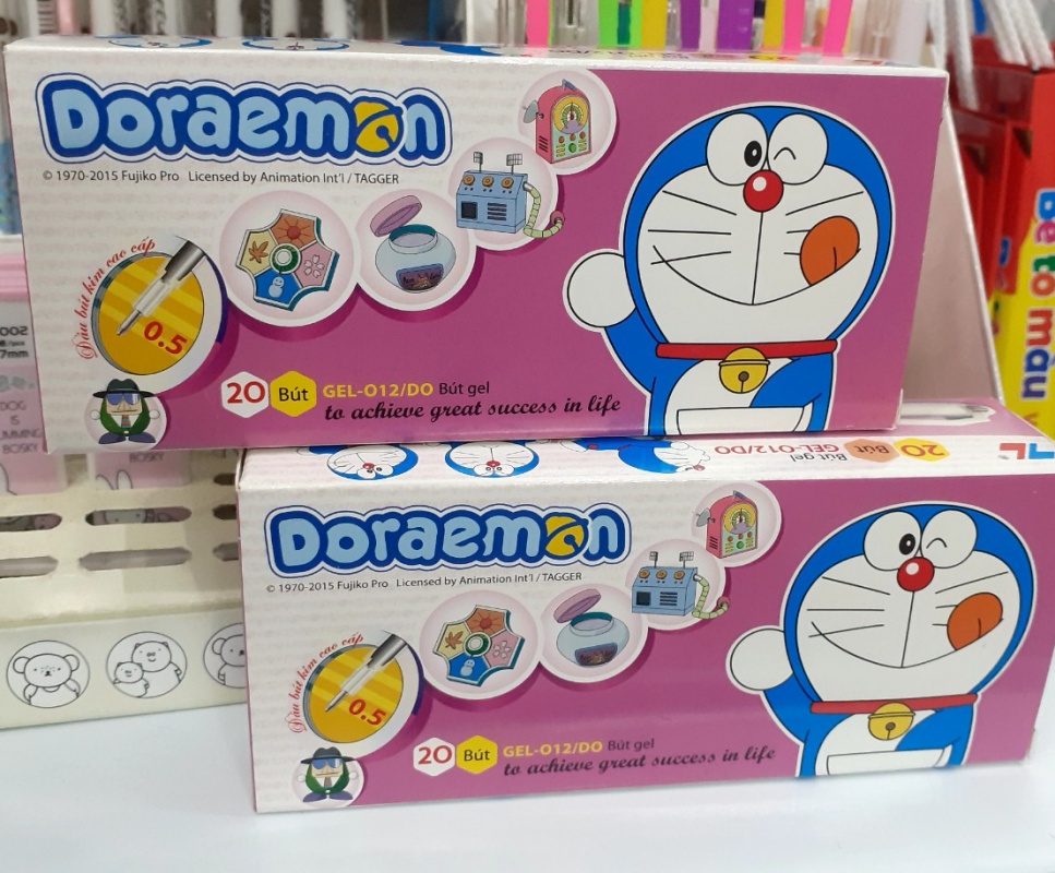 Hộp 20 chiếc Bút Gel Thiên Long Doraemon GEL-012/DO