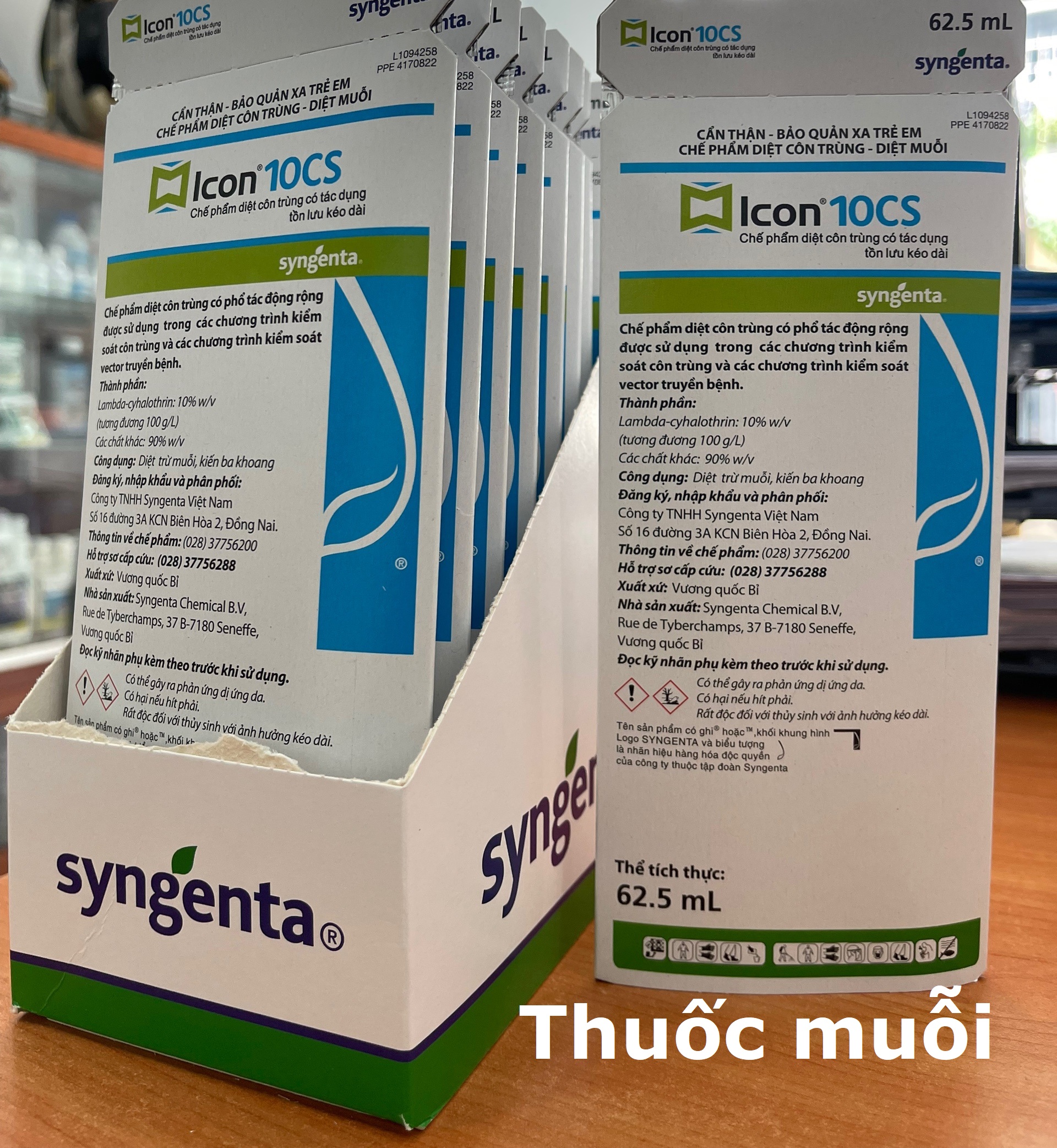 Thuốc diệt muỗi ICON gói 62ml
