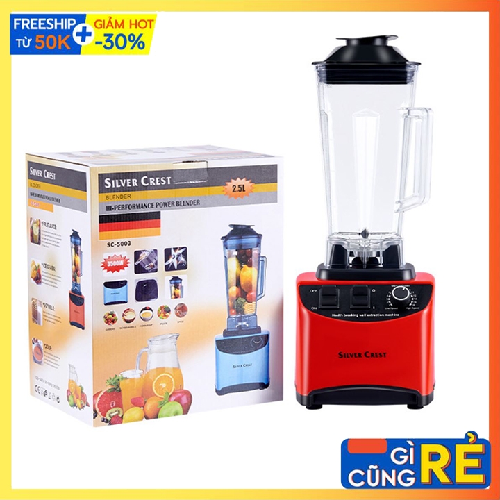 Máy xay sinh tố công nghiệp Silver Crest công suất 3500W