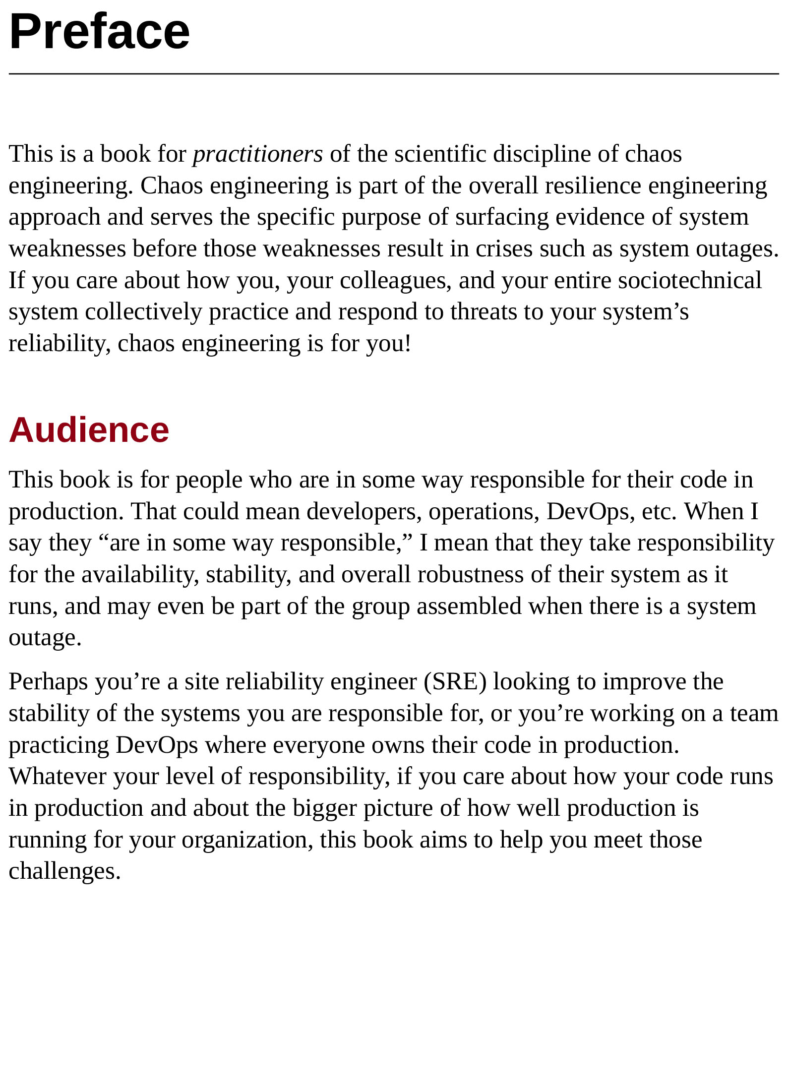 Learning Chaos Engineering