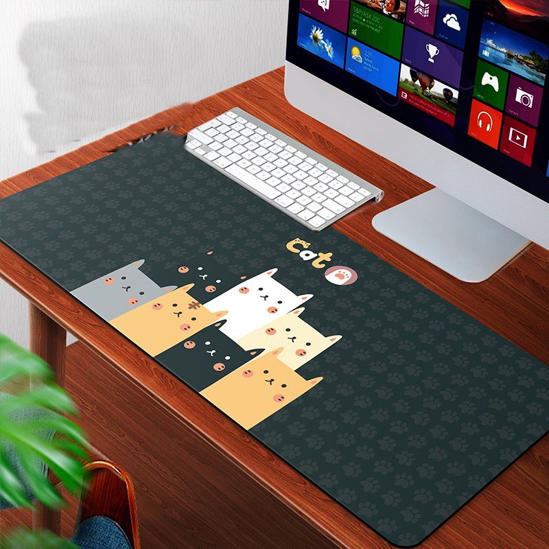 Miếng Lót Chuột, Bàn Di Chuột, mouse pad cỡ lớn (80x30x0.3)