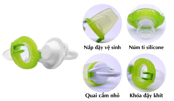 TÚI ĂN DẶM SILICONE MUNCHKIN