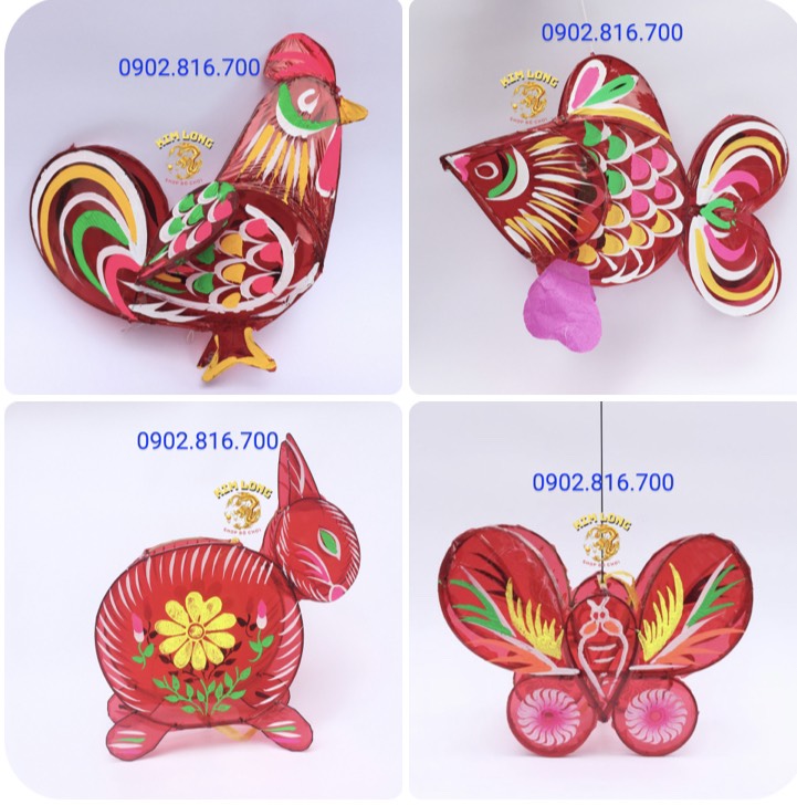Đồ chơi lồng đèn trung thu truyền thống - Lồng đèn kiếng hình GÀ CÁ THỎ BƯỚM THUYỀN 40cm tặng 10 cây đèn cầy | Lazada.vn Đồ Chơi Lồng Đèn Trung Thu Truyền Thống - Lồng Đèn Kiếng Hình Gà Cá Thỏ Bướm Thuyền 40Cm Tặng 10 Cây Đèn Cầy | Lazada.Vn