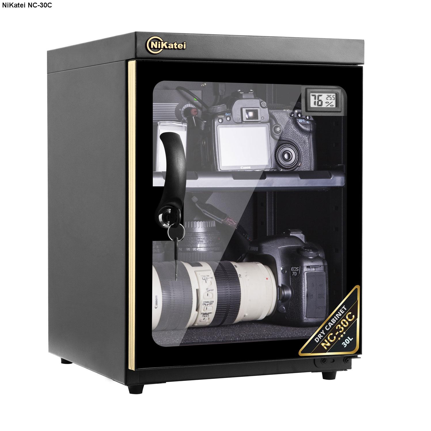 Tủ chống ẩm cao cấp Nikatei NC-30C Gold (30 lít)