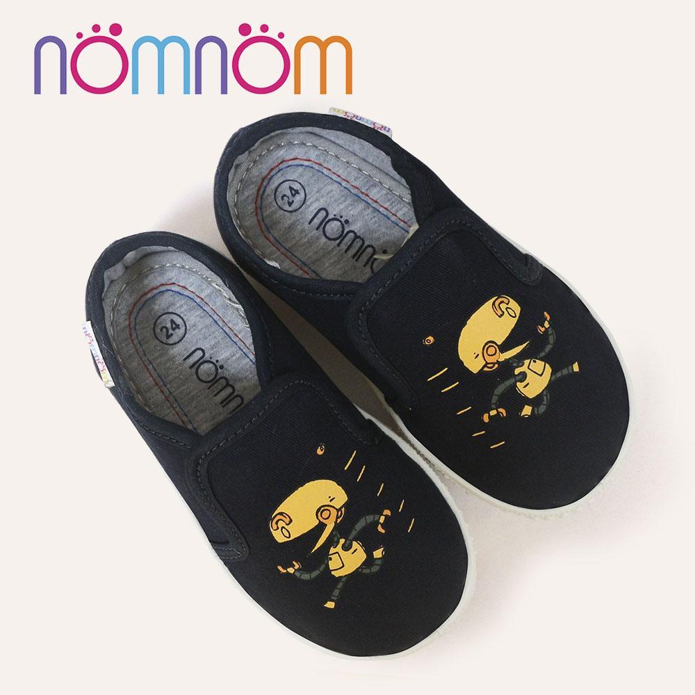 Shoes slipon children NomNom EP B1941 indigo blue