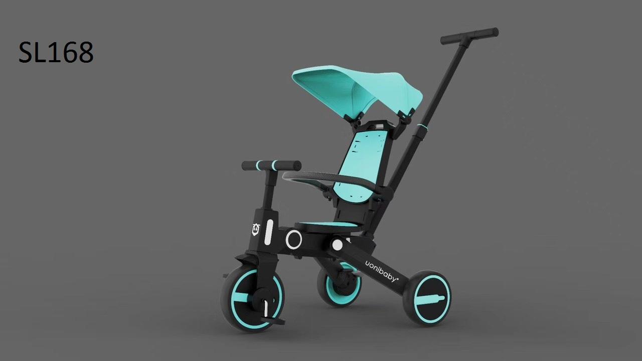 Xe đạp 3 bánh cao cấp gấp gọn Uonibaby SL1688