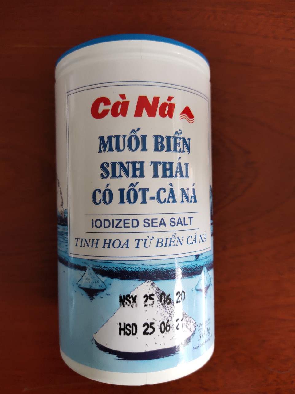 Muối biển sinh thái - Cà Ná Có I - ốt 300g