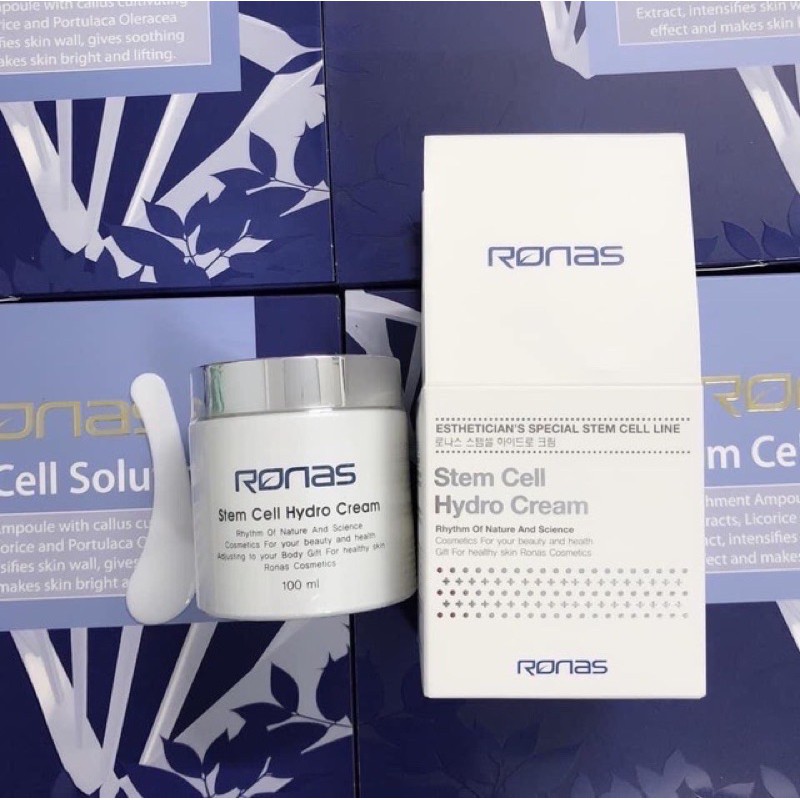 Kem Dưỡng Ẩm Da Mặt Ronas Stem Cell Hydro Cream 100ml