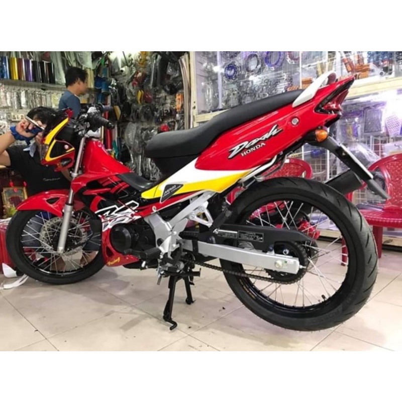 Bộ đuôi bắt biển số Nova Dash 125 Thái lan, chắn bùn sau nova dash