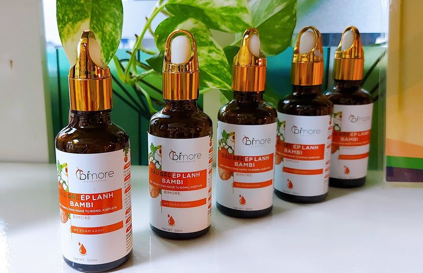 Dầu gấc ép lạnh đắp mặt giảm thâm, sáng da Chai 50ml