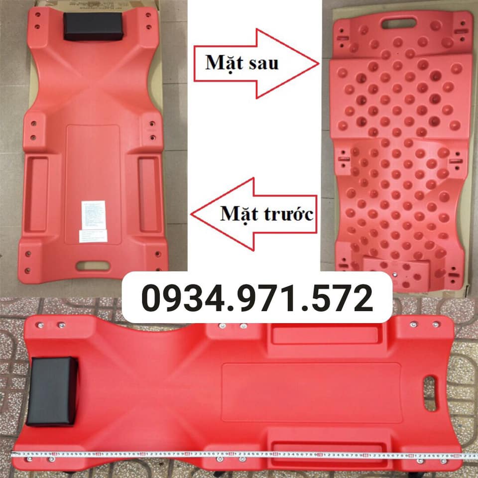 Xe chui gầm sữa chữa ô tô 6 bánh - Van chui gầm