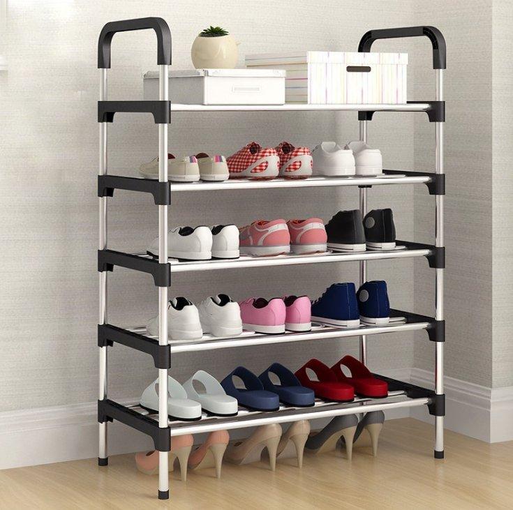 Kệ Giày Dép 5 Tầng Inox..