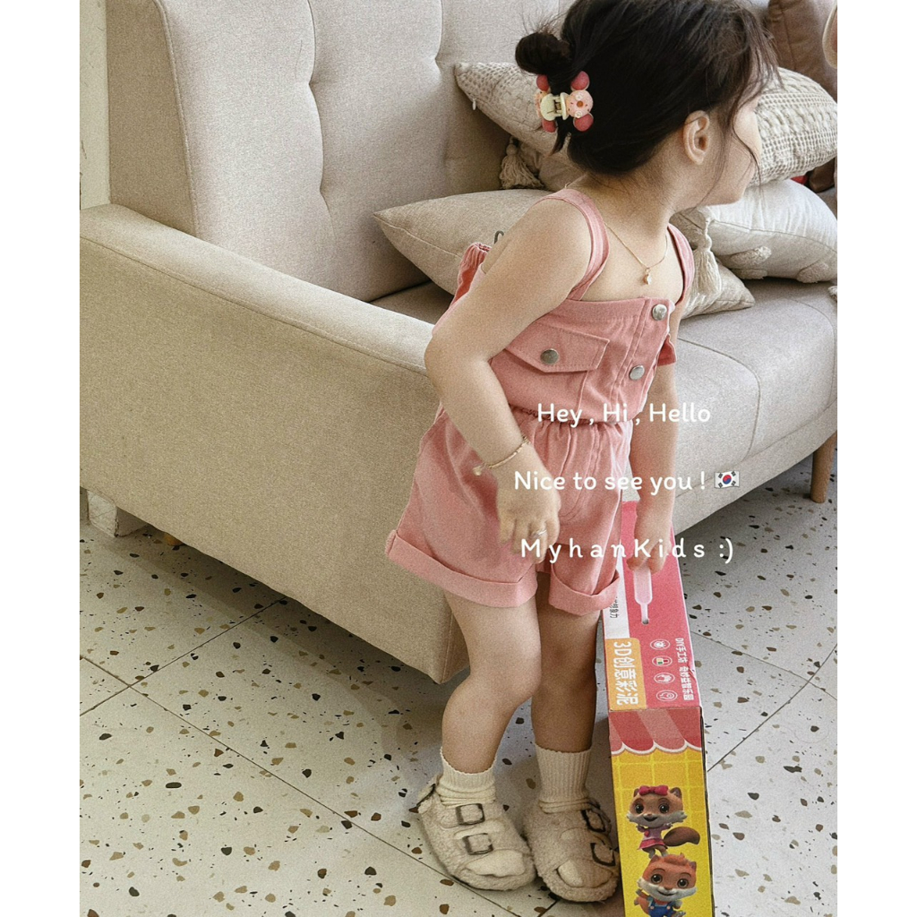 Set jum kaki bé gái mềm mịn size 12-35kg