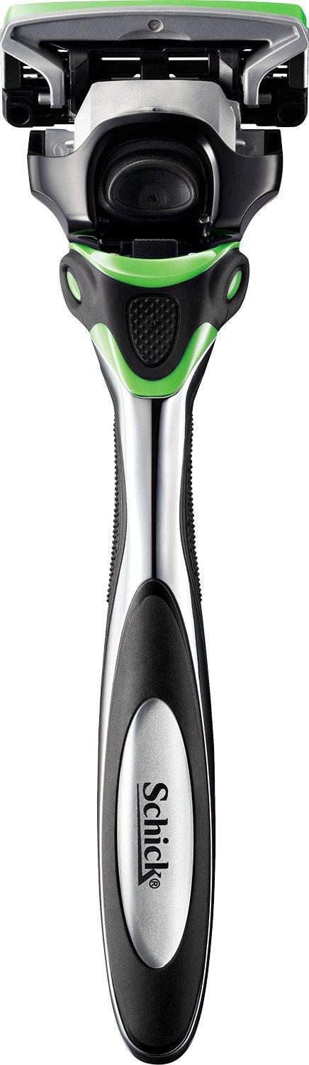 Dao cạo râu 5 lưỡi Schick Hydro 5 Custom - Nhật Bản (Xanh lá)