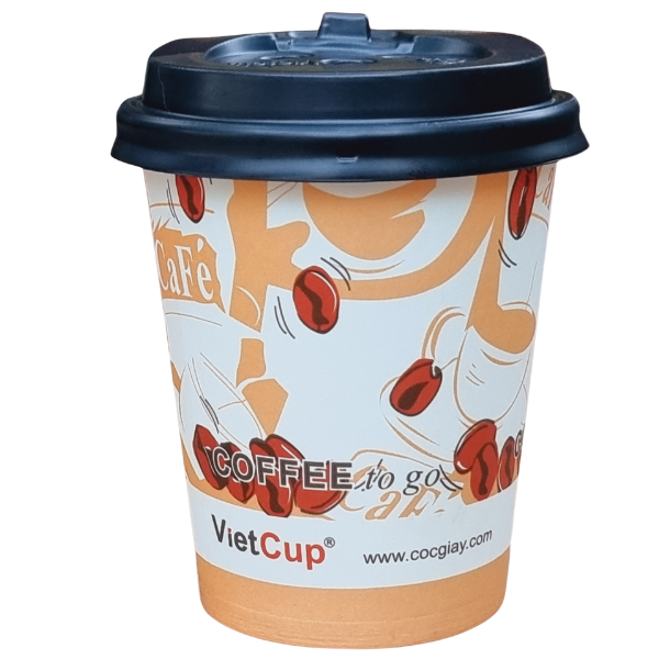 Cốc giấy Vietcup 8oz uống cafe - 240ml ( 100 cốc)