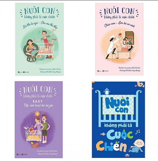 Nuôi Con Không Phải Là Cuộc Chiến (Trọn bộ 4 cuốn)