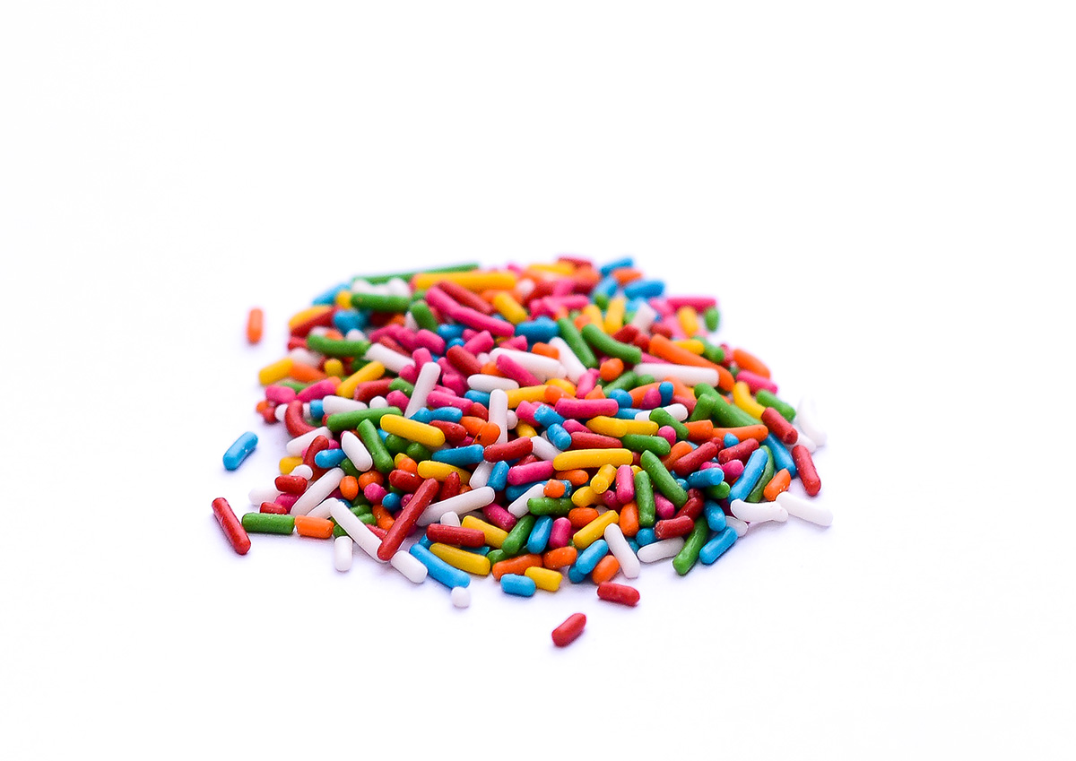 Cốm Win Cầu Vồng Rainbow Decor Đủ Màu Hủ 500gr