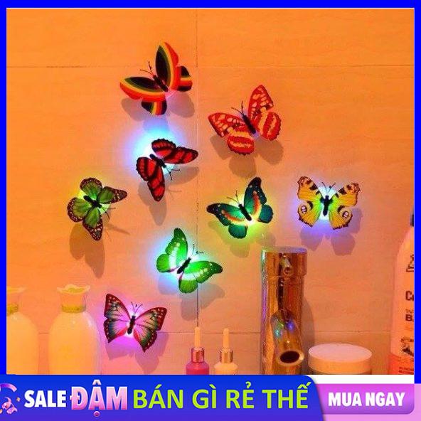 Combo 10 Đèn Led Bướm phát sáng 3D dán tường trang trí nhà cửa - Hàng cao cấp.  Cam kết hàng uy tín chất lượng giá tốt trên thị trường.