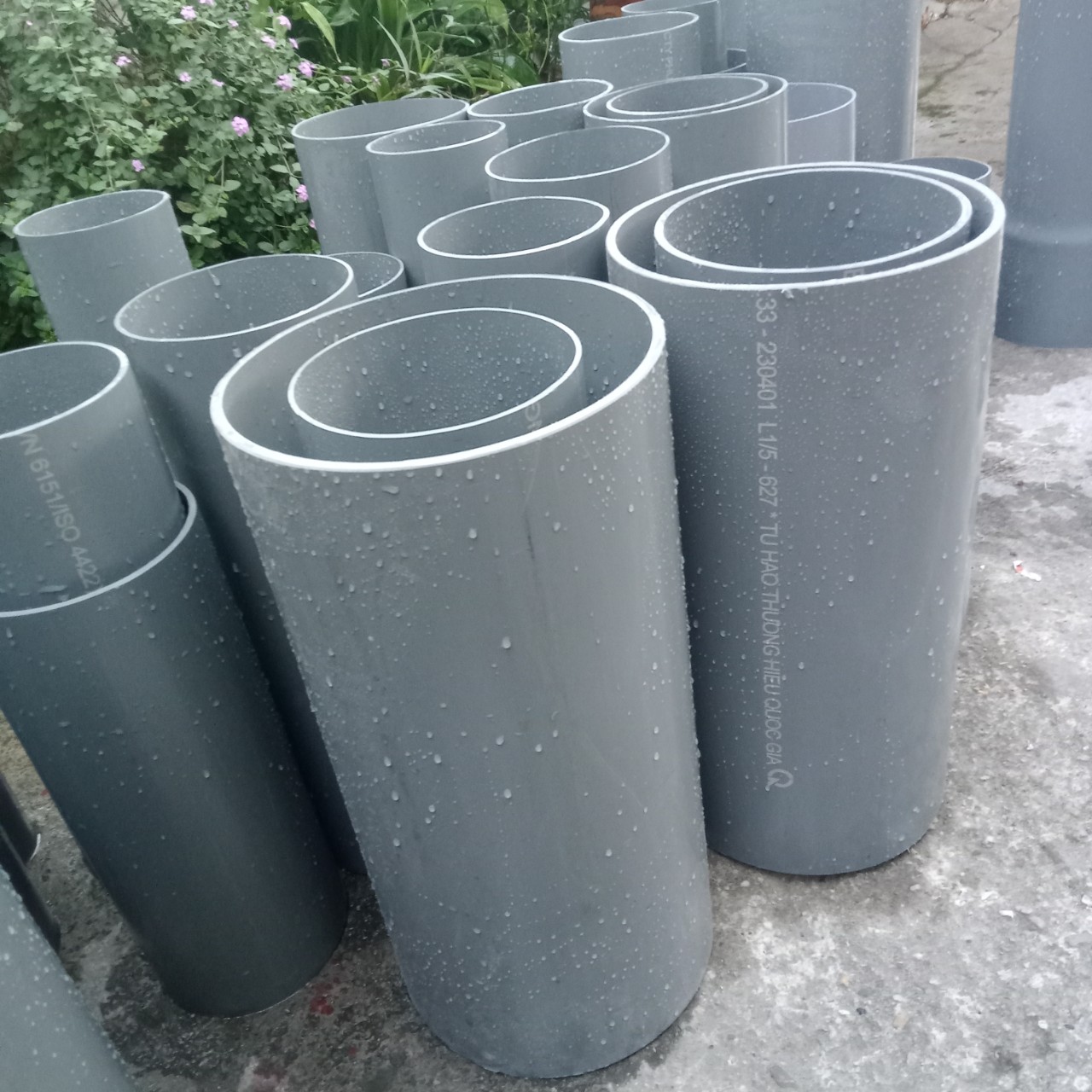 Ống nhựa PVC Size 160mm(dài 0.3m - 0.5m)
