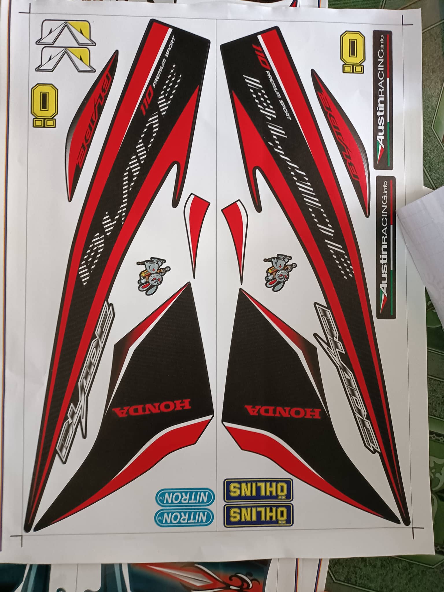 tem rời honda blade 110 217