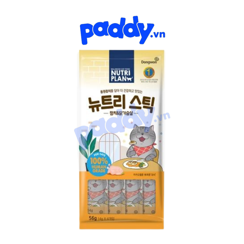 Súp thưởng mèo nutri plan 14g