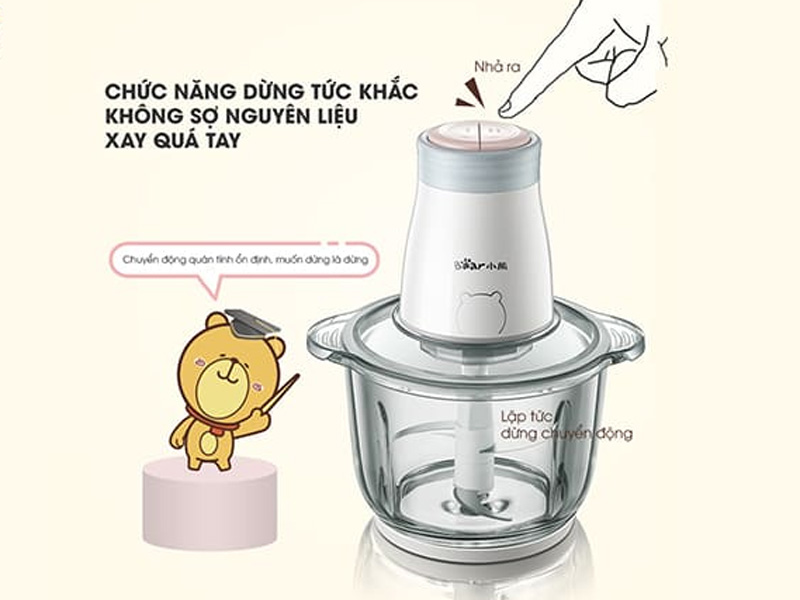 Máy xay thức ăn Bear QSJ-B02Q1