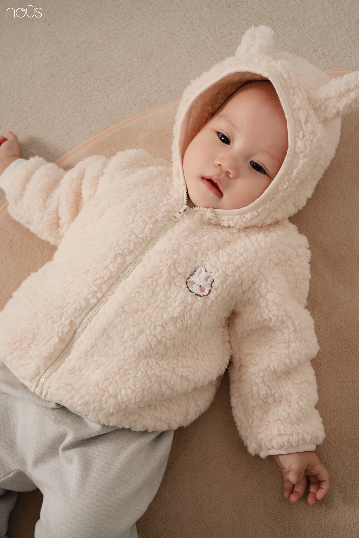 Bodysuit (body chip) cộc tay NOUS PREMIUM cao cấp cho bé