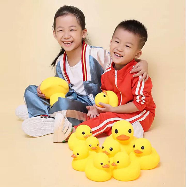 [HOÀN TIỀN 10%]Đồ chơi vịt cao su chút chít 10.5x9cm - Cutepets