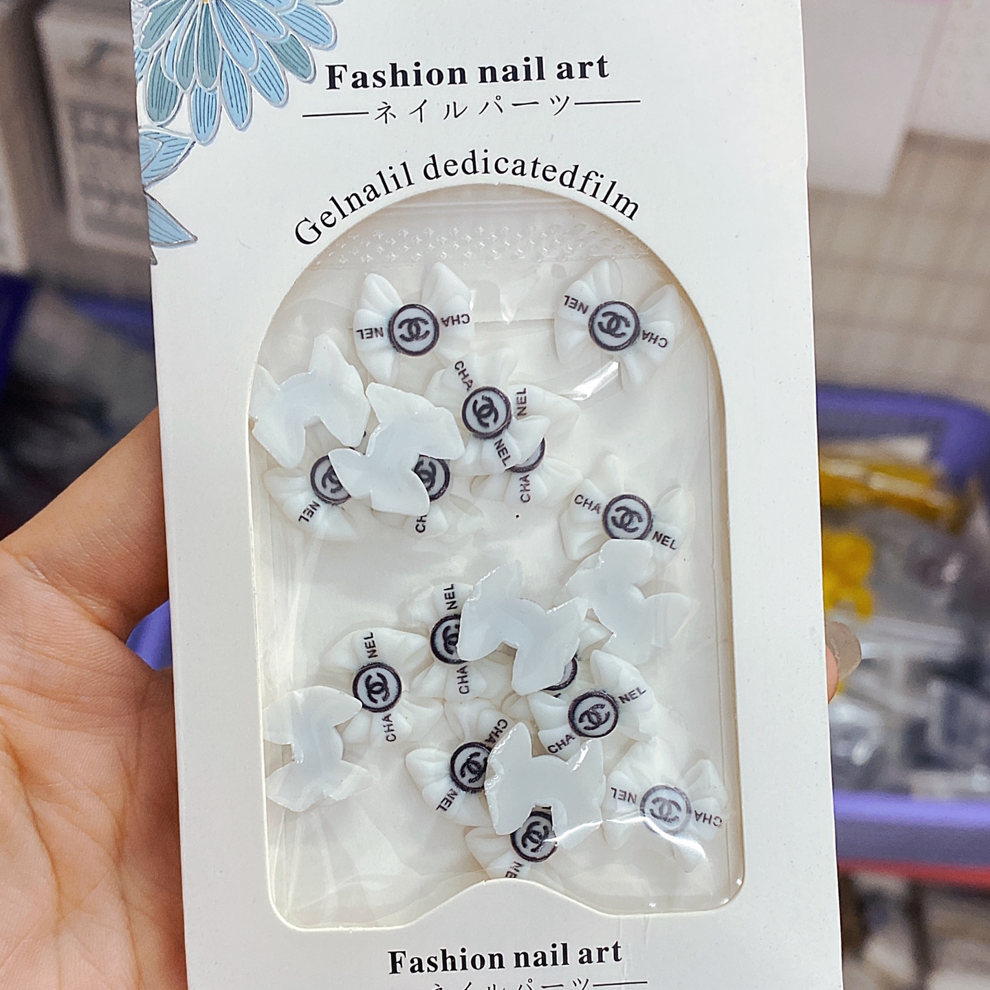 Charm Nơ Phụ Kiện Đính Móng - Mini Nails