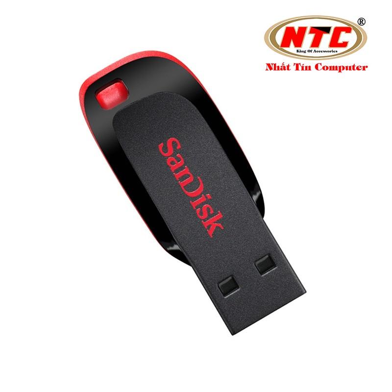 USB Sandisk Cruzer Blade CZ50 128GB (Đen)