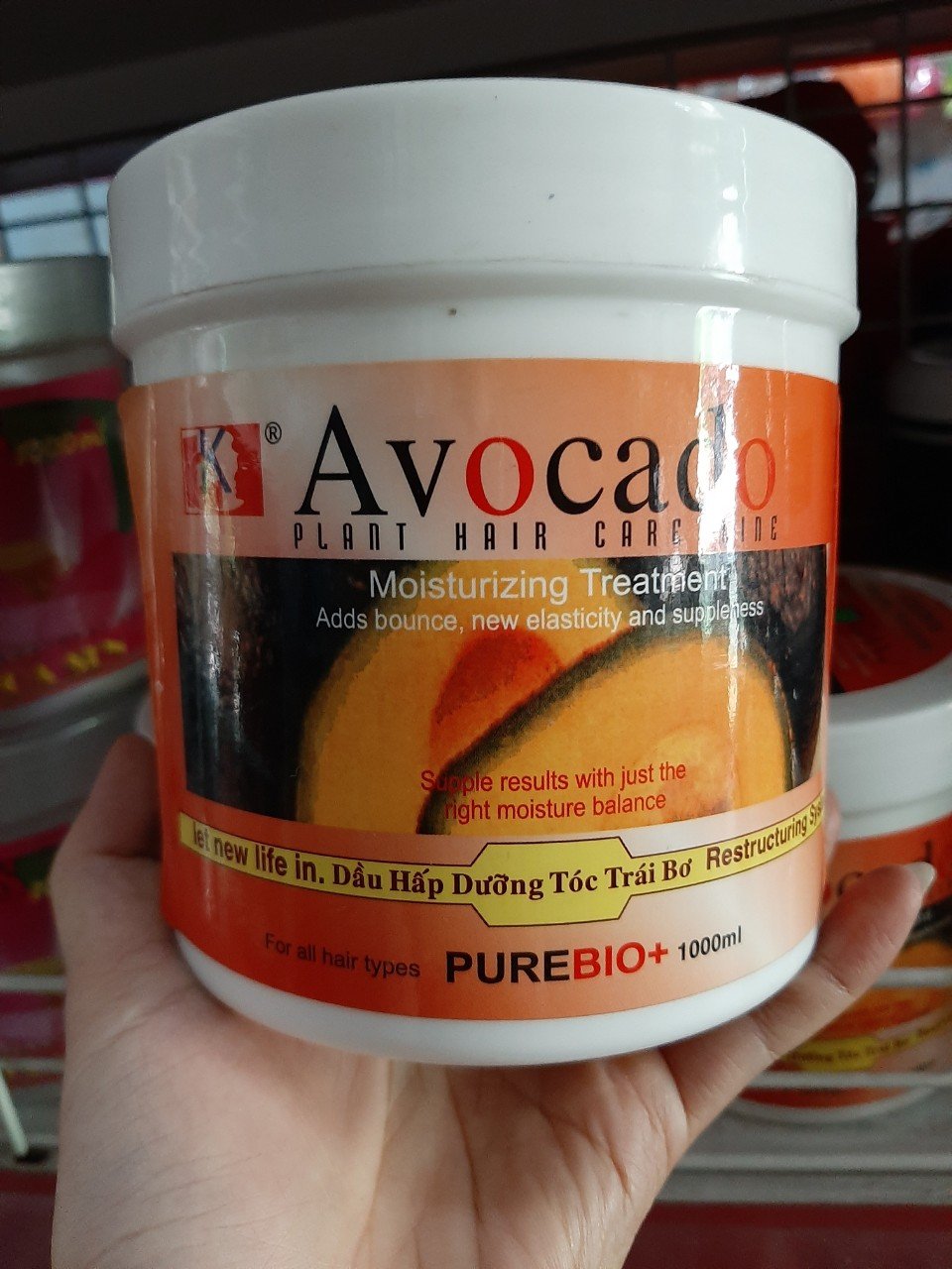 Dầu hấp dưỡng tóc LK trái Bơ 1000ml (Avocado Repair Hair Treatment)