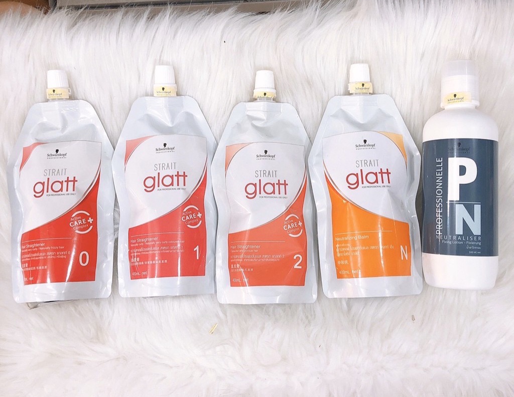Thuốc uốn duỗi tóc Schwarzkopf Glatt 400ml