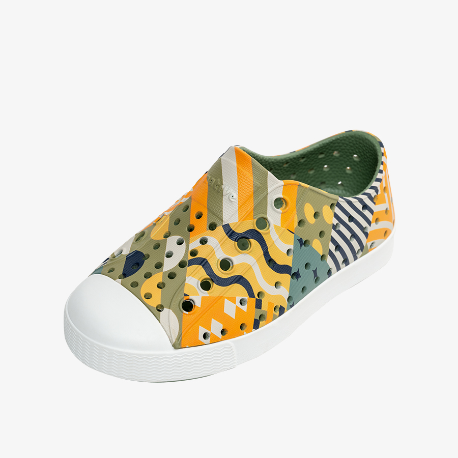 Giày Lười Trẻ Em NATIVE Jefferson Print Child