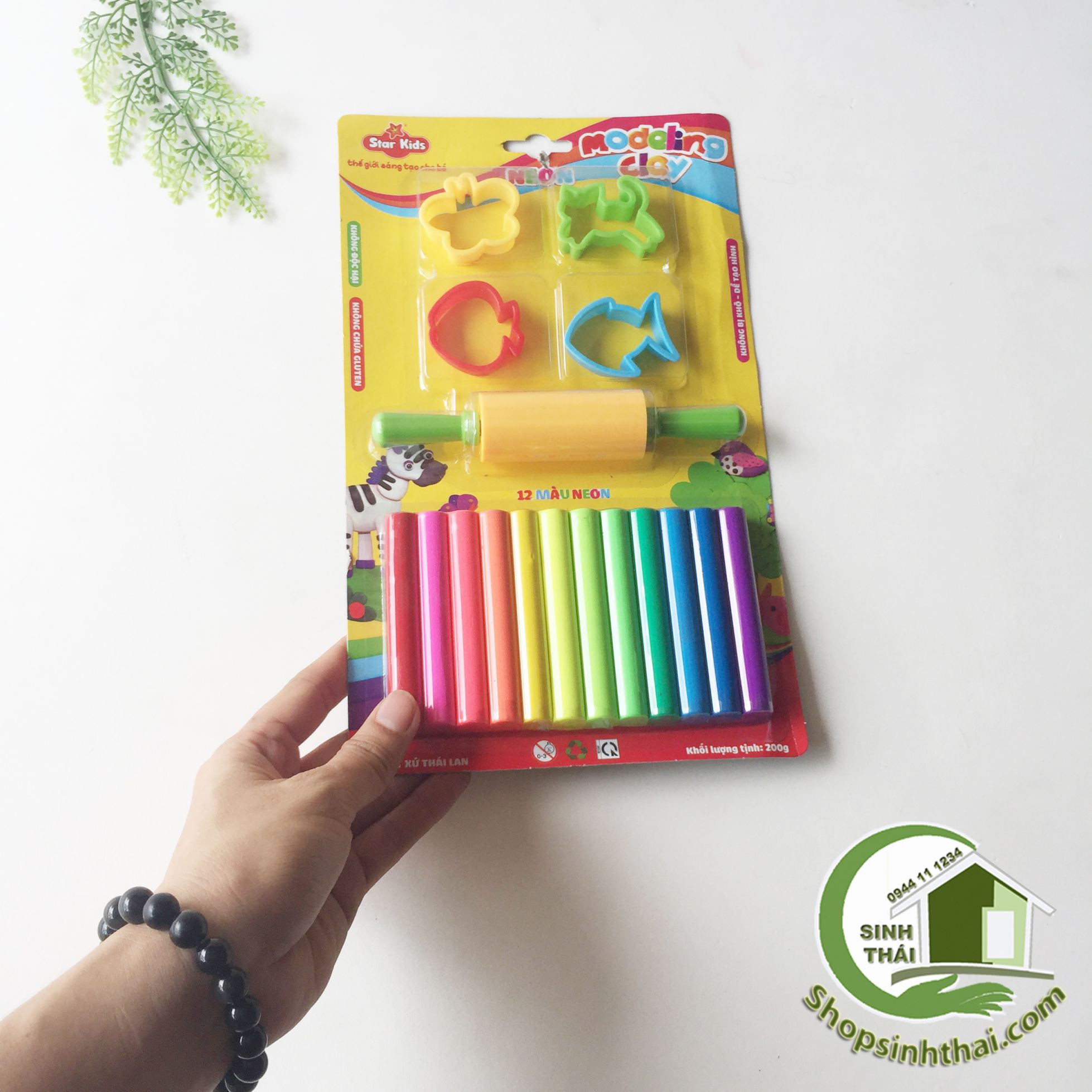 Vỉ đất sét nặn Thái Lan - chọn vỉ