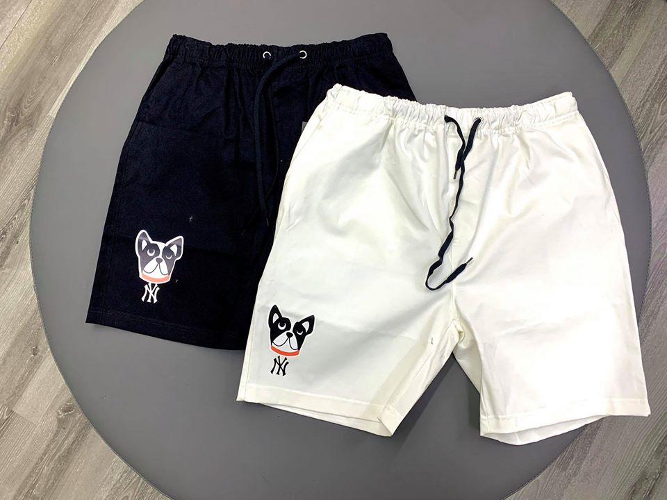 Quần short kaki nam nữ co giãn chó ny unisex