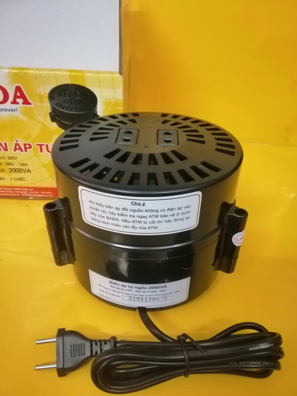 ĐỔI NGUỒN LIOA 1500W - 2000W (Đổi nguồn 220V sang 100V)