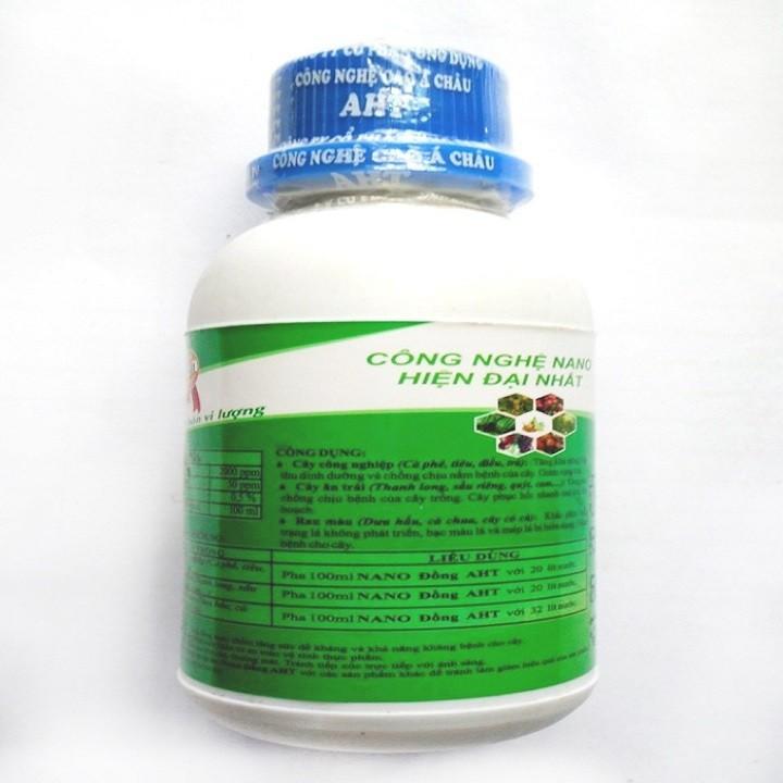 [HCM]Nano đồng 100ml- Đặc trị các loại nấm cây
