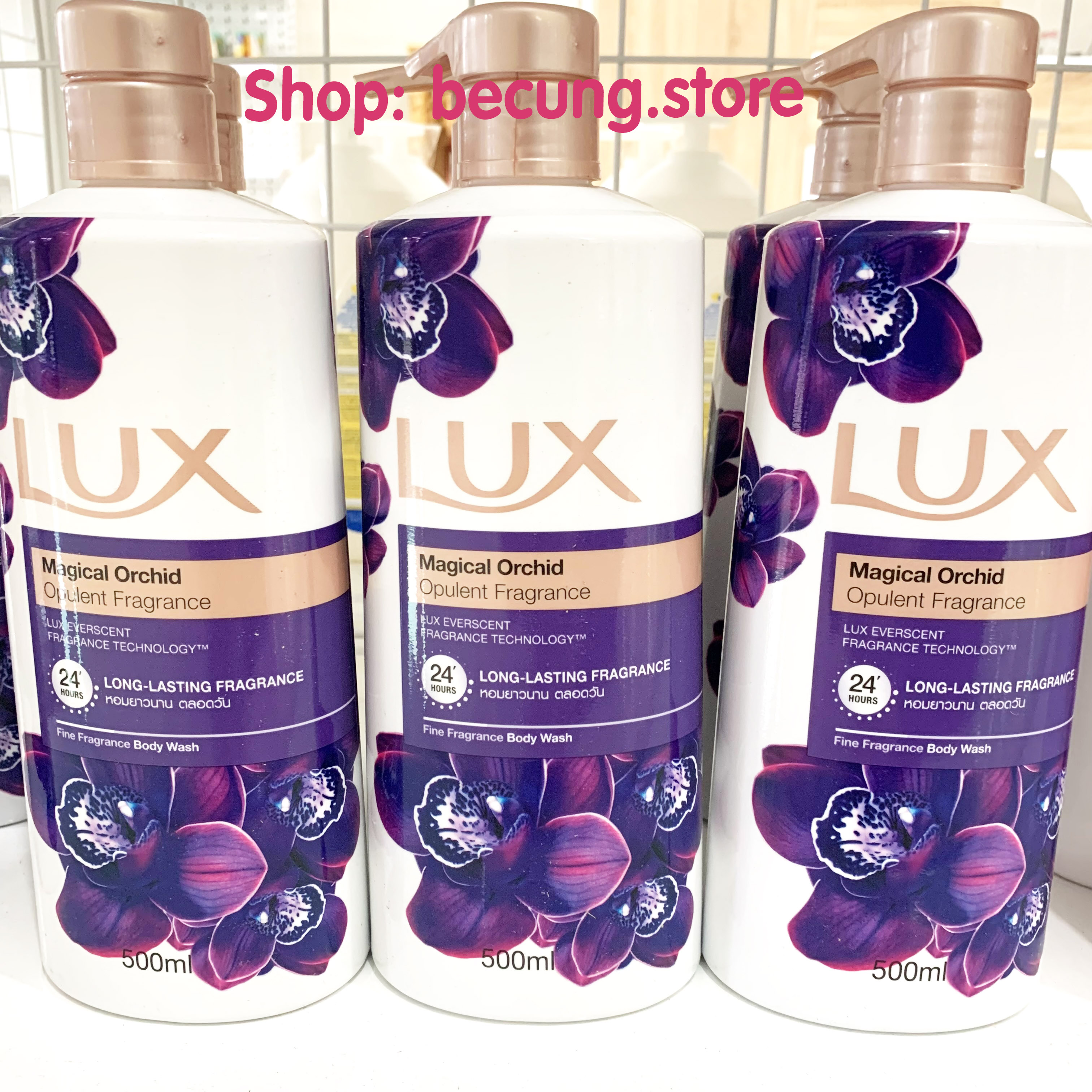 01 Chai Sữa Tắm Lux Thái Lan 500ml (date mới).